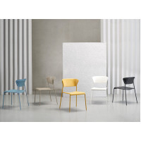 LISA-2865 καρέκλα μεταλλική με technopolymer ΧΡΩΜΑ ΕΠΙΛΟΓΗΣ, 51x54x76