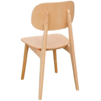 LUNA-1 καρέκλα εσωτερικού χώρου ξύλινη χρώμα ΦΥΣΙΚΟ / 44x47xH84