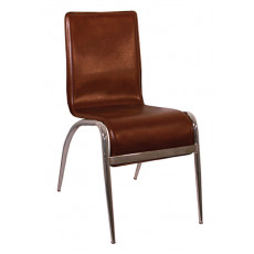 MDC-89 καρέκλα χρωμίου με τεχνόδερμα ΕΠΙΛΟΓΗΣ, 45x59x84