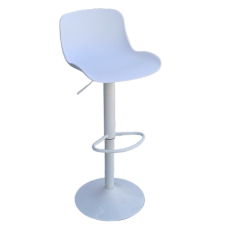 MORE σκαμπό ρυθμιζόμενo μέταλλο-polypropylene ΛΕΥΚΟ / 43x35x75/104 MORE σκαμπό ρυθμιζόμενo μέταλλο-polypropylene ΛΕΥΚΟ / 43x35x75/104