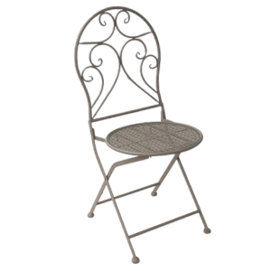 MOSAIC-C1 καρέκλα κήπου πτυσσόμενη μεταλλική ΜΟΚΑ / 40x45xH93