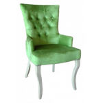 ΜΠΑΡΟΚ-ΚAΠΙ-ΜΠ καρέκλα ξύλινη με ταπετσαρία ΧΡΩΜΑ ΕΠΙΛΟΓΗΣ, 53x43x95