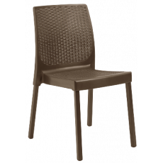 NAPOLI-C καρέκλα κήπου polypropylene ΚΑΦΕ, 44x50x82 NAPOLI-C καρέκλα κήπου polypropylene ΚΑΦΕ, 44x50x82
