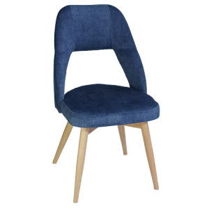 NICE-CH καρέκλα ξύλινη με ταπετσαρία ΧΡΩΜΑ ΕΠΙΛΟΓΗΣ, 51x62x89