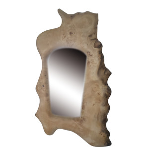 OGLENDALO καθρέφτης ξύλινος ΜΟΝΑΔΙΚΟ ΣΧΕΔΙΟ, 80x50x5