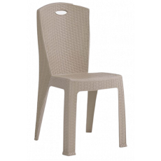 PARIS καρέκλα κήπου πλαστική wicker ΜΟΚΑ, 36x38xH88 PARIS καρέκλα κήπου πλαστική wicker ΜΟΚΑ, 36x38xH88