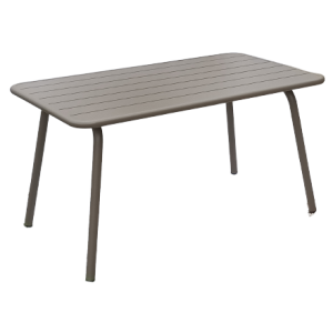 PORTO τραπέζι κήπου αλουμινίου ΚΑΠΟΥΤΣΙΝΟ, 80x140xH75