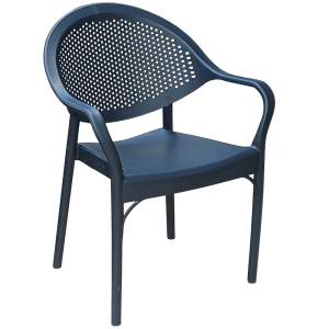 PRIME πολυθρόνα polypropylene ΑΝΘΡΑΚΙ / 63x64xH82