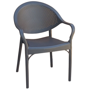 PRIME πολυθρόνα polypropylene ΚΑΦΕ / 63x64xH82