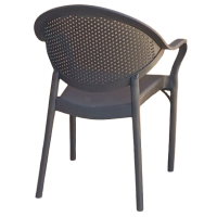 PRIME πολυθρόνα polypropylene ΚΑΦΕ / 63x64xH82
