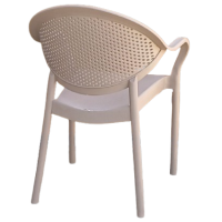 PRIME πολυθρόνα polypropylene ΜΟΚΑ / 63x64xH82