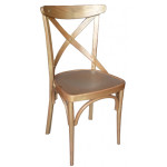 RETRO-Κ-ΜΠ καρέκλα με σκελετός ξύλινο σε ΧΡΩΜΑ & ΚΑΘΙΣΜΑ ΕΠΙΛΟΓΗΣ, 43x40x87