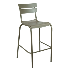 RIVOLI-S σκαμπό αλουμινίου ΚΑΠΟΥΤΣΙΝΟ, 43x58x103/73