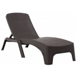 ROMA-LOUNGER ξαπλώστρα polypropylene ΚΑΦΕ, 197x71x37