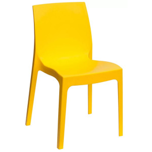 ROME καρέκλα polypropylene ματ ΚΙΤΡΙΝΗ / 54x52xΗ81
