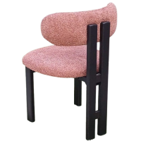 ROSE-190 καρέκλα ξύλινη τραπεζαρίας με ταπετσαρία ΧΡΩΜΑ ΕΠΙΛΟΓΗΣ / 55x59xH84