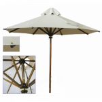 RW ομπρέλα ξύλινη με κάλυμμα σε ΧΡΩΜΑ & ΔΙΑΣΤΑΣΗ ΕΠΙΛΟΓΗΣ