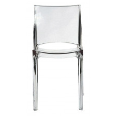 B-SIDE καρέκλα polycarbonate ΔΙΑΦΑΝΟ, 48x50x82h  48X50X82 cm