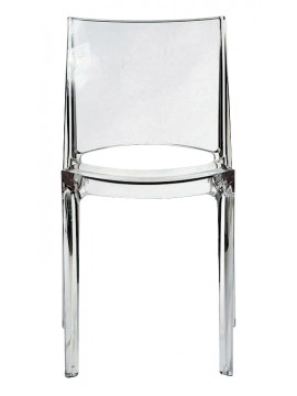 B-SIDE καρέκλα polycarbonate ΔΙΑΦΑΝΟ, 48x50x82h  48X50X82 cm
