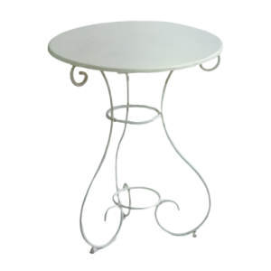 ΣΑΝΤΟΡΙΝΗ-Τ τραπέζι κήπου μεταλλικό ΧΡΩΜΑ ΕΠΙΛΟΓΗΣ, Φ60xH71