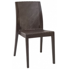 SIENA-C καρέκλα κήπου polypropylene ΚΑΦΕ, 41x53x86 SIENA-C καρέκλα κήπου polypropylene ΚΑΦΕ, 41x53x86