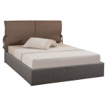 ΣΥΛΒΙΑ-BED κρεβάτι ντυμένο 160x200