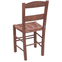 ΣΚΥΡΟΥ-ΜΕΓΑΛΗ-ΞΠ καρέκλα καφενείου ξύλινη με κάθισμα ξύλο πλεκτό χρώμα ΕΜΠΟΤΙΣΜΟΥ ΚΑΡΥΔΙ / 40x42xH89