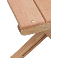 ST-FOLD τραπεζάκι κήπου ξύλινο ΕΜΠΟΤΙΣΜΟΥ ΦΥΣΙΚΟ / 30x32xH35