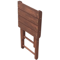 ST-FOLD τραπεζάκι κήπου ξύλινο ΕΜΠΟΤΙΣΜΟΥ ΚΑΡΥΔΙ / 30x32xH35