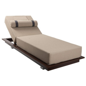 ART-SAH ξαπλώστρα αλουμινίου με μαξιλάρι ΧΡΩΜΑ ΕΠΙΛΟΓΗΣ, 212x82x25