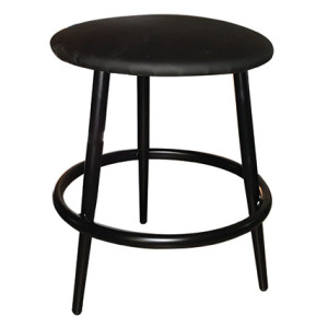 TS-346 σκαμπό χαμηλό μεταλλικό με ταπετσαρία ΧΡΩΜΑ ΕΠΙΛΟΓΗΣ, 36x36xH45