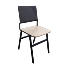 TS-389 καρέκλα εξοπλισμού μεταλλική με κάθισμα ξύλο ΧΡΩΜΑ ΕΠΙΛΟΓΗΣ, 40x50x81