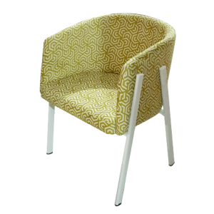 TS-409 πολυθρόνα εξοπλισμού μεταλλική με ταπετσαρία ΧΡΩΜΑ ΕΠΙΛΟΓΗΣ, 55x56xΗ85