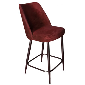 TS-451 σκαμπό ψηλό μεταλλικό με ταπετσαρία ΧΡΩΜΑ ΕΠΙΛΟΓΗΣ, 48x54xH112