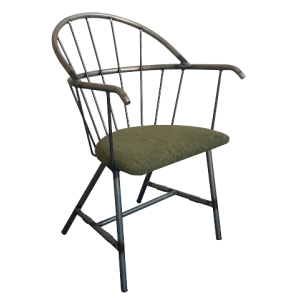 TS-452 πολυθρόνα εξοπλισμού μεταλλική με ταπετσαρία ΧΡΩΜΑ ΕΠΙΛΟΓΗΣ, 56x56xΗ90