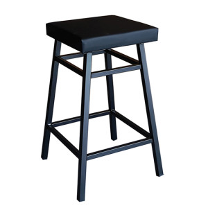 TS-462 σκαμπό ψηλό μεταλλικό με ταπετσαρία ΧΡΩΜΑ ΕΠΙΛΟΓΗΣ, 38x38xΗ73