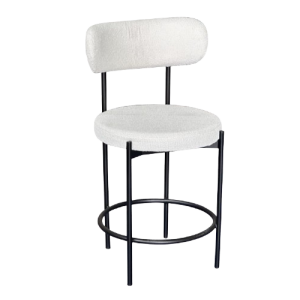 TS-530 σκαμπό ψηλό μεταλλικό με ταπετσαρία ΧΡΩΜΑ ΕΠΙΛΟΓΗΣ, 46x50xH105