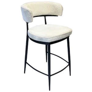 TS-534 σκαμπό ψηλό μεταλλικό με ταπετσαρία ΧΡΩΜΑ ΕΠΙΛΟΓΗΣ, 46x50xH105