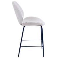 TS-549 σκαμπό ψηλό μεταλλικό με ταπετσαρία ΧΡΩΜΑ ΕΠΙΛΟΓΗΣ, 53x67xH112