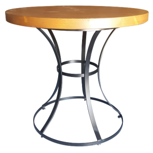 TS-980 βάση τραπεζιού μεταλλική ΧΡΩΜΑ ΕΠΙΛΟΓΗΣ για καπάκι Φ120  