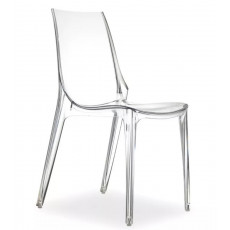 VANITY-C καρέκλα polycarbonate ΔΙΑΦΑΝΟ, 49x55x88