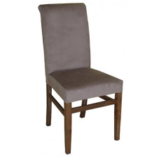 VIENNA-ΛΕΠΤΗ καρέκλα ξύλινη με ταπετσαρία ΧΡΩΜΑ ΕΠΙΛΟΓΗΣ, 46x95x88