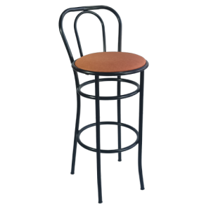 ΒΙΕΝΝΗΣ-ΣΜΠ σκαμπό ψηλό μεταλλικό με ΧΡΩΜΑ & ΚΑΘΙΣΜΑ ΕΠΙΛΟΓΗΣ, 40x45xH108