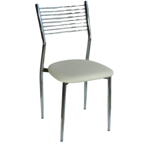 VIVI καρέκλα χρωμίου με ταπετσαρία ΧΡΩΜΑ ΕΠΙΛΟΓΗΣ, 40x44x83