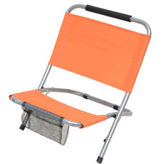ΚΑΡΕΚΛΑ ΠΑΡΑΛΙΑΣ ΜΕΤΑΛΛΙΚΗ ΠΟΡΤΟΚΑΛΙ POLYESTER 600D KV-8014241322