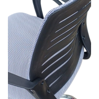 WALL πολυθρόνα γραφείου ύφασμα mesh ΓΚΡΙ / 64x49xH92-101