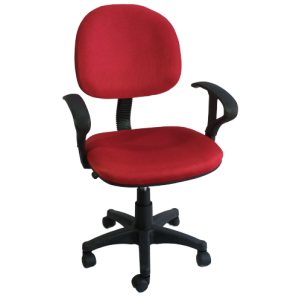 WXY-227 καρέκλα γραφείου υφ. mesh ΚΟΚΚΙΝΗ, 60x60x90/100