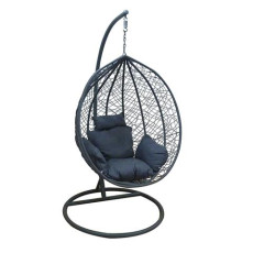 NEST34 ΑΝΘΡΑΚΙ 105X119/Φ102Χ198εκ. ΜΕΤΑΛΛΙΚΗ KZ-70034