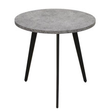 MELODY CONCRETE MDF Φ50Χ50εκ. ΤΡΑΠΕΖΙ ΣΑΛΟΝΙΟΥ KZ-90075