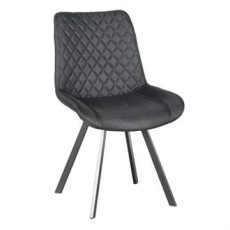 ALESIA S BLACK ΥΦΑΣΜΑ ΚΑΡΕΚΛΑ ΜΕΤΑΛΛΙΚΗ KZ-111309